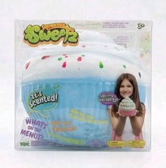 NEW PPNC Squeezi Sweetz Scented Blue Squishy Cupcake Sprinkle Fidget Destresser