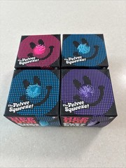 LOT OF 4: Nee Doh FUZZ BALL Flower Power The Velvet Squeeze-🔥FREE SHIPPING🔥