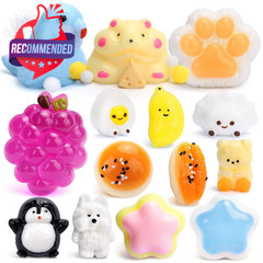14pcs Taba Squishy Toys Kit, Soft Squeeze Fidget Sensory Toys For Kids