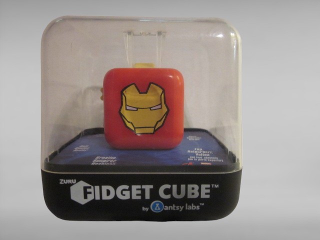 NIP – Zuru Antsy Labs Fidget Cube (Marvel Series) – Iron Man