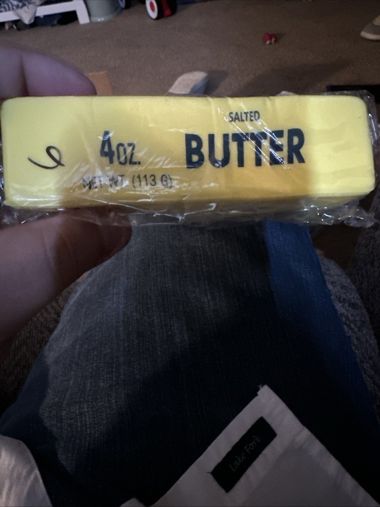 Butter Sensory Squishy Salted Squeezable Stress Reliever Toy 4oz