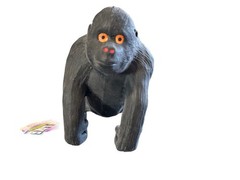 Jaru Gorilla Imperial Ja-Ru Life Like Stretchable Black Figure Jungle Animal New