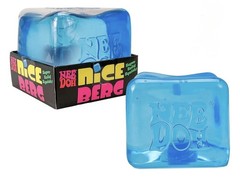 NeeDoh Nice Berg Blue Supersized Solid Squish Cube. Fast ship, 100% Authentic