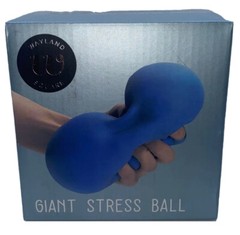 Giant Blue Stress Ball – Super Soft 6 Inch Squeeze It Reduce Stress Anxiety New
