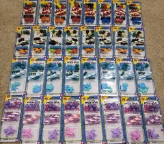 32 Sensory Bin Mix Ins. 8 Unicorn, 8 Mermaid, 8 Dinosaur And 8 Racing Mix Ins