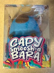 PPNC Capy Smoosh-a Bara Capybara Squishy Squeeze Toy BLUE Fidget Stress Relief