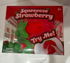 REAL VIRAL TOYMENDOUS Strawberry SunnyDays Squishy Large Stress Relief Toy NEW!