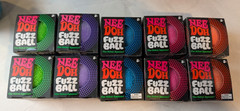 Needoh Fuzz Ball Velvety Squish Lot of 10 – All colors as shown!!