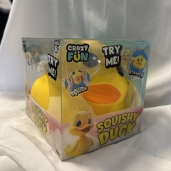 Crazy Fun Squishy Duck Tactile Squeeze Toy Yellow Orange Black Ages 4-11 Years
