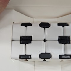Infinity Cube for Stress Relief Black and White 50gms