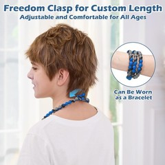 Sensory Chew Necklace for Kids Adults Autism ADHD SPD Fidget Oral Toy