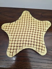 Flexible 3D Printed Starfish Fidget Toy Blue Purple Pink Yellow/gold Rainbow Big