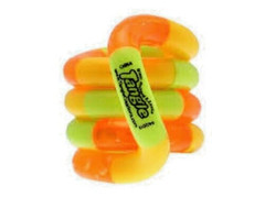 Jr Tangle Classic Fidget Toy Brain Tools Sensory Focus Green Orange Yellow