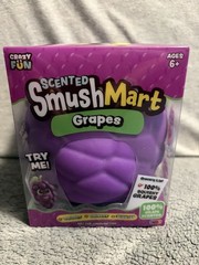 Lot 3 Squishy Sunny Days SmushMart Grape 🍇 Peach 🍑 Cherry 🍒 Squeeze Toys RMS