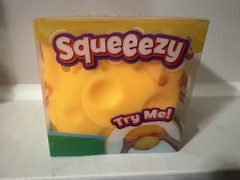 Squeeezy Cheese Sunny Days Squeeze Toy Stretch Squishy