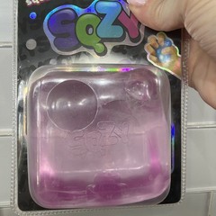 SUNNY DAYS SQZY Lightup Squishy Toy New LARGE CUBE Pink 🩷 viral fidget