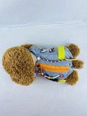 Sensory Fidget Dog Plush Golden Doodle Multiple Activities Weighted 13” Puppy