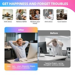 550pcs Fidget Toys for Adults, Stress Relief Sensory 550pcs, Colour
