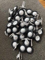 Fat Brain Toys Simpl Dimpl Popping Fidget Keychain 40 PACK New In Container