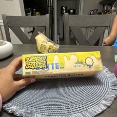 Buster’s Squish Unsalted Butter Tactile Squeeze Toy, Yellow, Ages 4-7