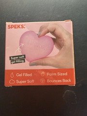 New Speks Gump Limited & Rare Pink Heart Squishy Squeeze Fidget Toy Viral