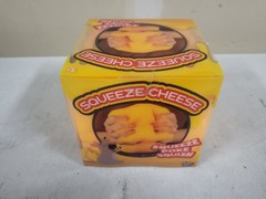 NEW Squeeze Cheese Squishy Fidget Stress Toy Sunny Days Giggle Zone NIB