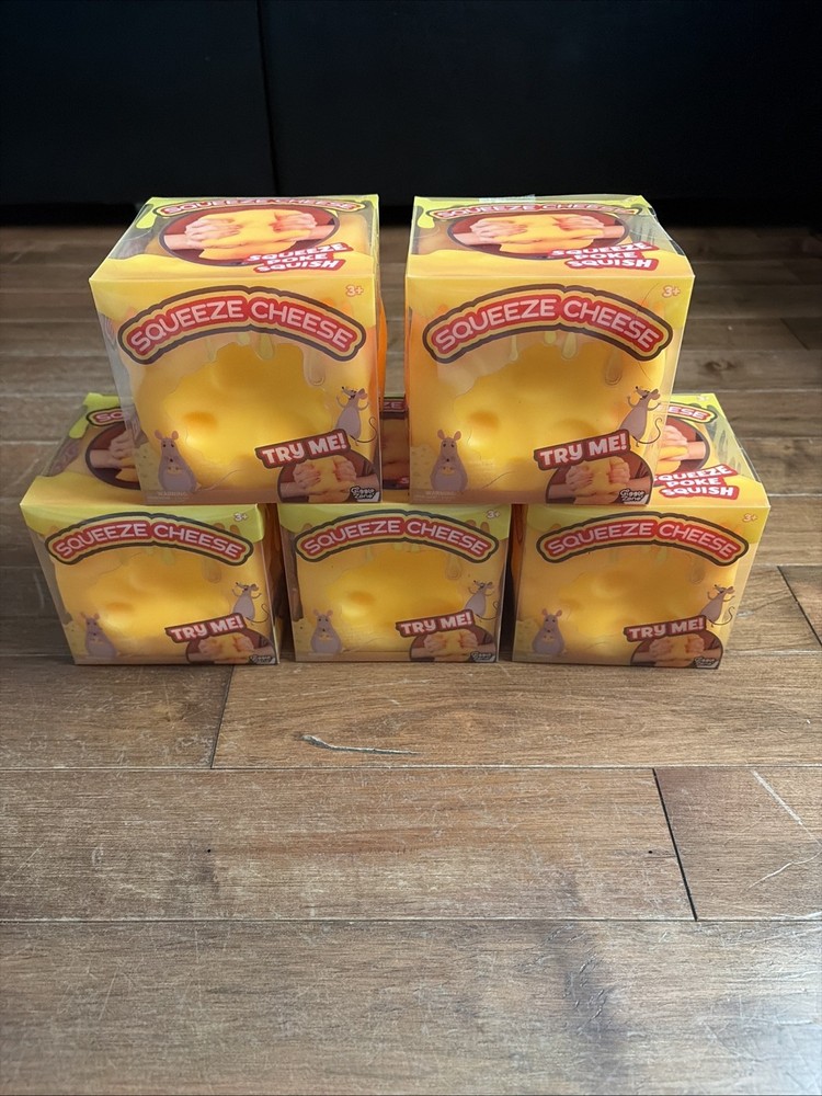 BRAND NEW Sunny Days SQUEEZE CHEESE new In Box!