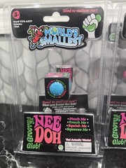 “World’s Smallest” NeeDoh Groovy Glob BLUE- Rare!!!