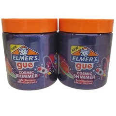 Elmers Gue Cosmic Shimmer Slime Nontoxic Slime Sensory Toys Elmers Glue Purple