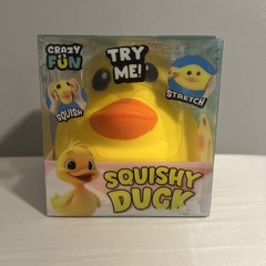 RMS Crazy Fun Duck Squishy Squeeze Toy JUMBO Yellow (VIRAL)
