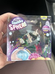 ORB Squisho Sphere Magic Floating Scenes Sensory Toy Squeezable Stress Reliever