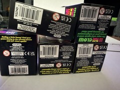Needoh Lot Of (5). Jelly Squish, Fuzz Ball Wild Cats, Squeezza, Cream Cone, Glow