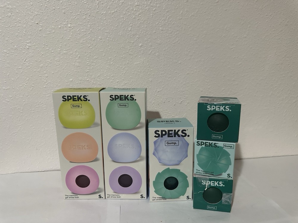 Speks Gump Bundle New In Box Viral Squishy Sensory Squeeze Fidget Stress Ball