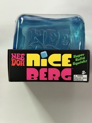 NeeDoh Nice Berg Blue XL Giant Nee Doh Niceberg Solid Squish Cube Free Shipping