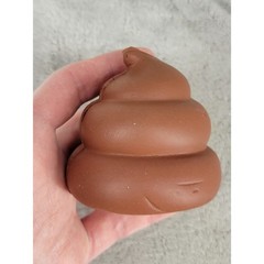 Kawaii Poop Squishy Stress Ball Toy Cute Emoji Face Brown Soft Squeeze