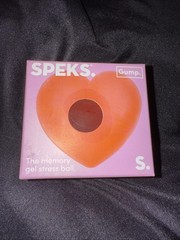 Limited Edition Speks Gump Heart Shaped Gel Stress Toy New