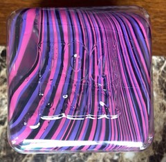 New NeeDoh Nice Berg Swirl XL Giant Nee Doh Squishy Swirl Cube Pink Purple