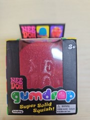 Nee Doh Gumdrop Super Solid Squish Tactile Squeeze Toy – PINK- AUTHENTIC
