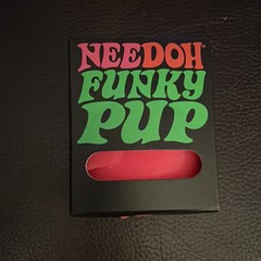 “AUTHENTIC” Schylling Nee Doh Funky Pup Pink Squeeze Toy Age 3+
