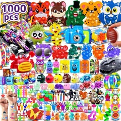1000PCS Bulk Fidget Toys for Kids – Party Favors Goodie Bags Classroom Prizes