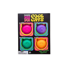 Needoh Nice Ice Baby 4 Pack Mini Cubes Squishy Stress Fidget Toy Authentic