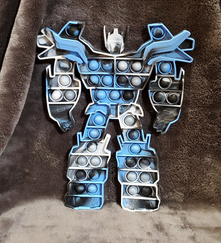 Transformer-Big Pop Popper Fidget Toy-Jumbo Pop 11″ x 8.5″ Bubble Fidget Toy
