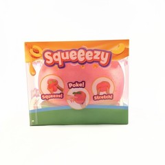 Sunny Days Jumbo Peach Squishy Toy Stress Relief Sensory Fidget New