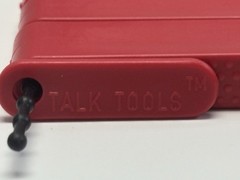 TalkTools Jaw Grading Bite Blocks Red Oral Motor Therapy Speech Feeding Tool Set