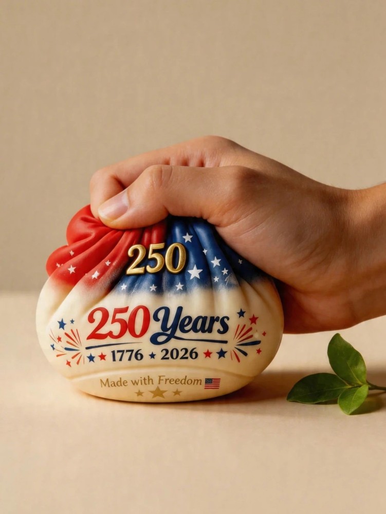 New 250th Anniversary USA Liberty Dumplings Squishy 4th Of July Limited Edition