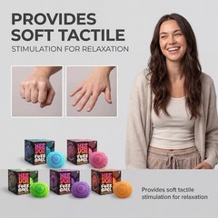 Schylling Fuzz Ball Flower Power Fidget Cube Squishy Stress ADHD Focus