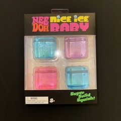 BRAND NEW ~ 4 Pack SEALED Needoh Nice Ice Baby Bundle (Mini Nice Cubes)