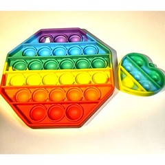 1781. Sensory Fidget Toys Silicone Bubbles Set of 2