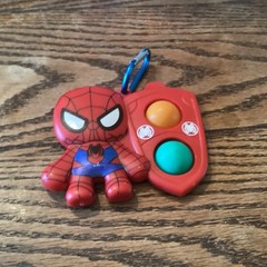 Avengers Superheroes Spiderman Pop It Push Bubble Fidget Sensory Toy Simple Szz