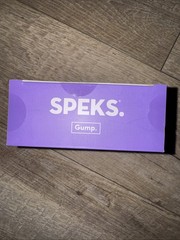 SPEKS Jumbo Gump Purple -Memory Gel Stress loop. New, Rare, Same day ship